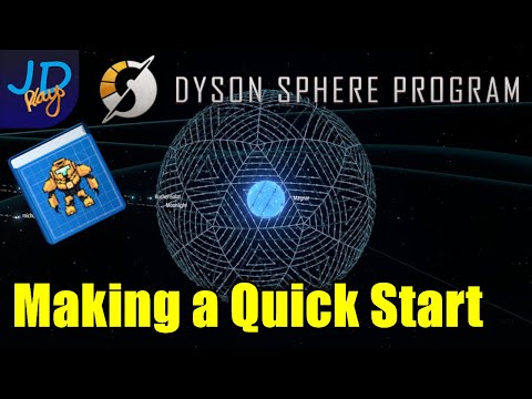 Our Biggest Megabase Yet - Blueprint Run 🪐 Dyson Sphere Program 🌌 Let's Play, Early Access 🪐 S3 Ep 1