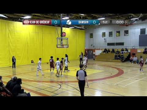RSEQ Basketball Masculin D2 - Championnat de conférence 🏀 Jean-de-Brebeuf @ Dawson [3/28/2025]