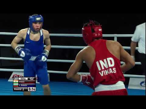 Yasen Radev (BUL) vs. Vikas Singh (IND) AIBA Youth World Championships 2021 (52kg)