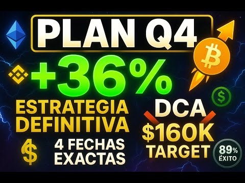 🚀La Estrategia DEFINITIVA para Criptomonedas Q4 2025