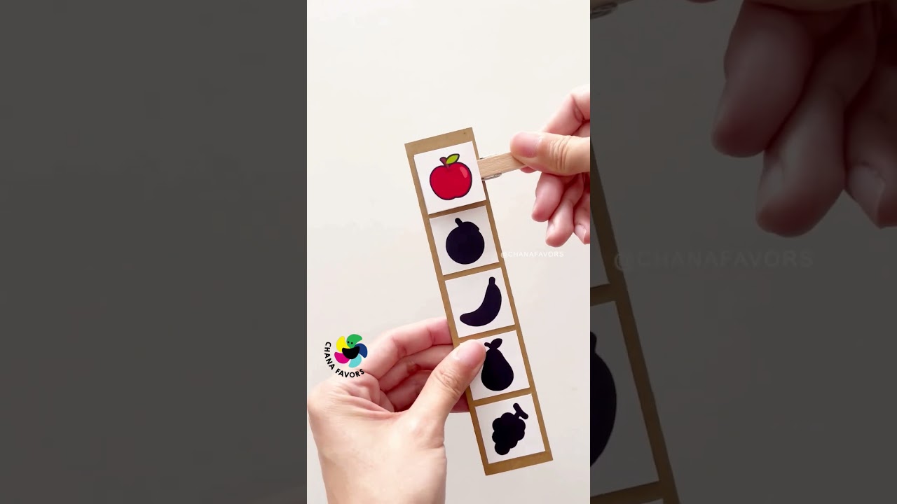 Kids Activity 🧩 | Harvest Shadow Match #printables  #chanafavors #kidsactivities #puzzle