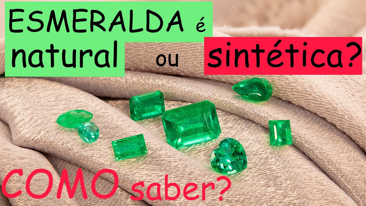 Como Identificar se uma Esmeralda é Natural ou Sintética
