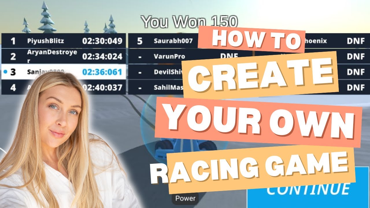 Kart Racing Game Banner