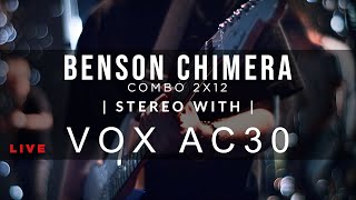 Video thumbnail for Benson Chimera Combo stereo paired with Vox AC30 (Live Set Examples) by Kenyon Reed