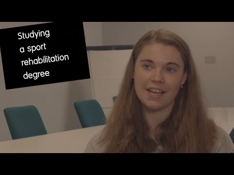 Studying a sport rehabilitation degree - Cara Loates
