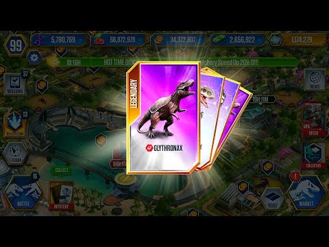 OPEN 26 GOOD PACK AND DIPLOCAULUS GEN 2 PACK | JURASSIC WORLD THE GAME