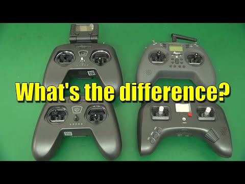 Game controller-style RC transmitters compared