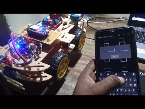 JN83.Soil Moisture IoT Robot