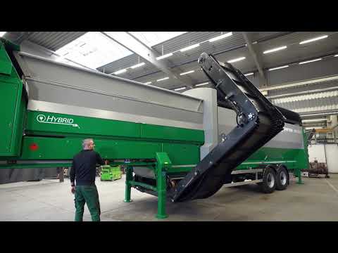 Komptech Cribus 5000 Trommel Screen - Drum Change