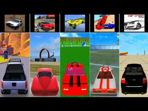 Car Crash Battle #14: Extreme Rally SUV Simulator, Ultimate City Car Crash, Extreme Car Driving