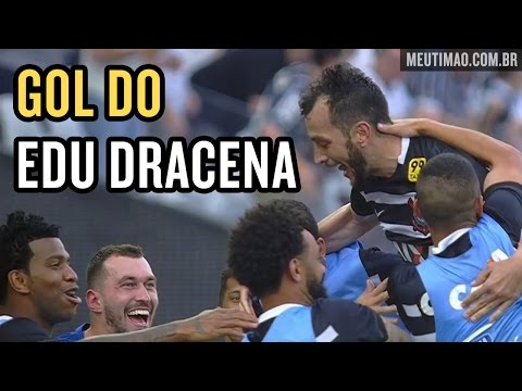 Corinthians 6x1 São Paulo - 22/11/2015 - Gol do Edu Dracena
