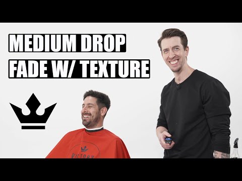 HOW TO cut a drop fade with MRK the barber