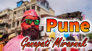 [HD] Ganapati Visarjan miravnuk Pune 2014 ~ Canon 6d ~ SJ4000