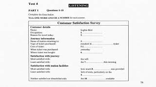 Cambridge 15 Listening Test 4 ( part 1) IELTS Practice | British Council