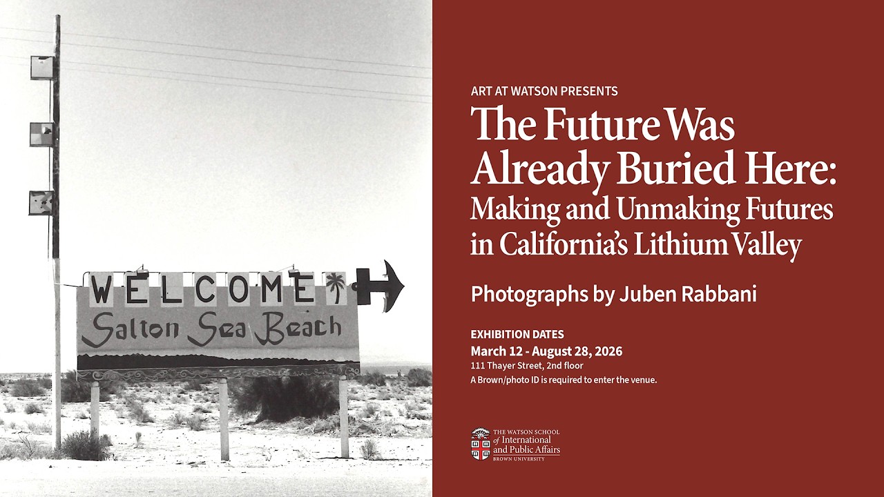 Juben Rabbani — The Future Was Already Buried Here: Making and Unmaking Futures