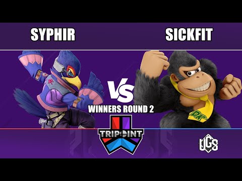 Tripoint Smash 242 - Winners Round 2 - Syphir(Falco) Vs. Sickfit(Donkey Kong)