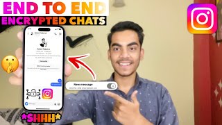 End To End Encryption Instagram | How To Use End To End Encryption Chats in Instagram