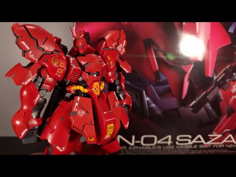 NOT GREAT!! STAR RG Real Grade BOOTLEG Sazabi - Mobile Suit Gundam - 1/144 Gunpla Reeview