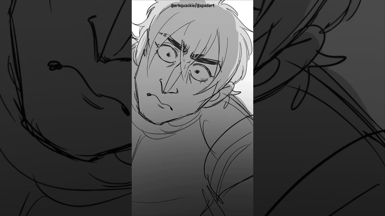 Keep your enemies close 🃏 #oc #animation #originalcharacter