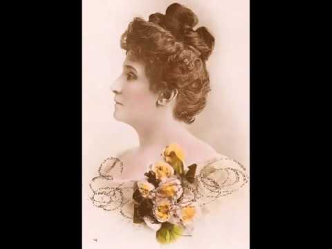 Soprano Nellie Melba ~ Pastorale (1906)