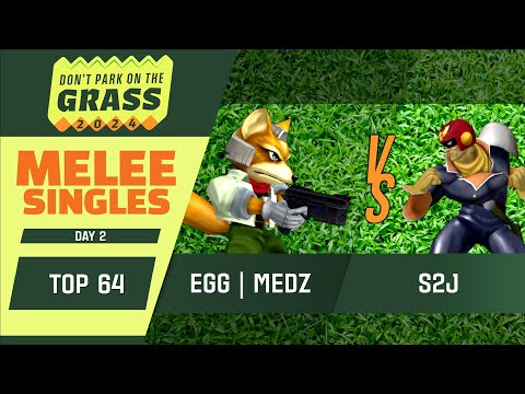 EGG | medz (Fox) vs S2J (Captain Falcon) - DPG 2024 - Melee Singles: Top 64