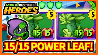 【PVZH】６ターン目に１５/１５のパワーリーフの鉢植え | A 15/15 Power Leaf Pot on Turn 6!【Plants vs. Zombies Heroes】