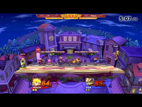 PFG 4: EZPZ (Peach) vs. Pladman (Fox) - SSB4 Singles Winners Quarters