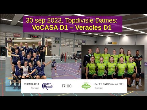 Livestream VoCASA D1 - Veracles D1 (vanaf 18-20 set1) 30 september 2023