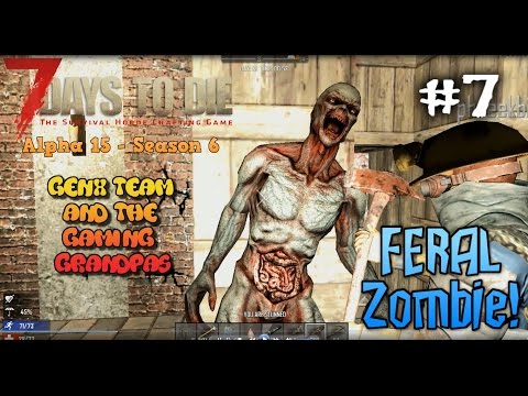 7DTD Co-Op - ALPHA 15 - Ep. #7: Escape Tunnels and Feral Zombie Breach!