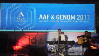 Barsena Bestandhi - Hasrat Jiwa (Live Performance) at ANOM 2017 FK Unisma Malang