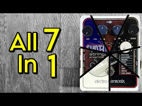 Modified Electro Harmonix "All 9" - every '9-series' pedal IN ONE BOX!