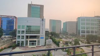Gurgaon City - Guru Dronacharya to Huda City Centre - Metro Travel