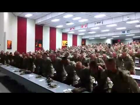 American marines singing 