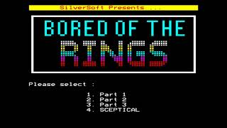 Bored of the Rings (longplay) for the BBC Micro