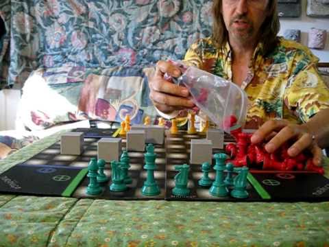 How to Play Turanga - Shuuro for 4 - New Chess Variant