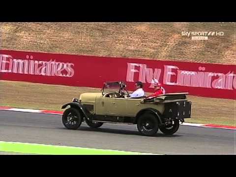 Spain, Kimi during drivers parade - 11/05/2014