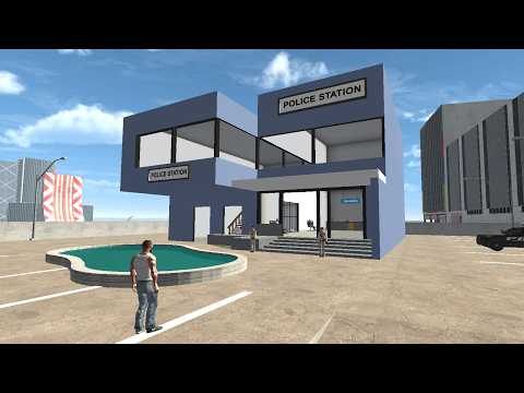 Franklin Change House To Police Station in Indian Bike Driving 3D