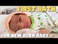 First Bath Of Our Newborn Baby Vlog Anjali Prabhakaran
