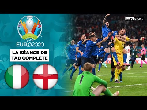 EURO 2020 : Italie - Angleterre, la séance de TAB complète