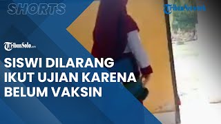 Viral Siswi SD Dilarang Ikut Try Out Ujian karena Belum Vaksin, Orangtua Awalnya Tak Percaya