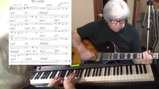 Mr. Lucky - Jazz guitar & piano cover ( Henry Mancini ) Yvan Jacques