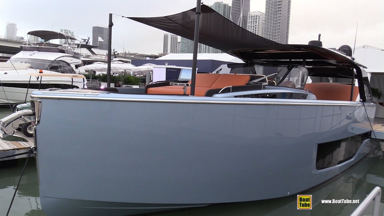 Cranchi A46 Luxury Tender - Walkaround Tour - 2022 Miami Boat Show