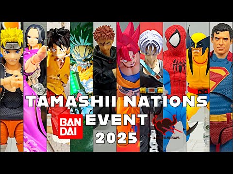 LIVE @ TOKYO! S.H. FIGUARTS ONE PIECE, DRAGON BALL, JUJUTSU KAISEN, MARVEL! Tamashii Nation 2025 