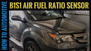 How To Replace The Bank 1 Sensor 1 Air Fuel Ratio Sensor On A  Acura MDX