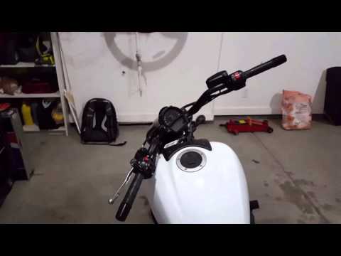 2015 Kawasaki vulcan s abs biltwell kungfu grips and bikemaster 7/8 bar mirror installation guide