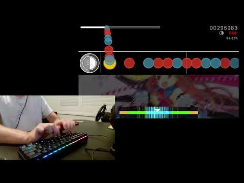 350bpm Stream map practice | osu!Taiko