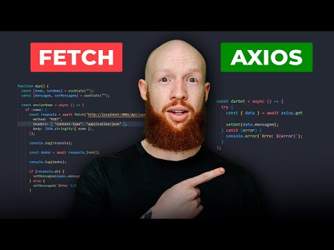 AXIOS vs FETCH: Qual a melhor forma de consumir APIs