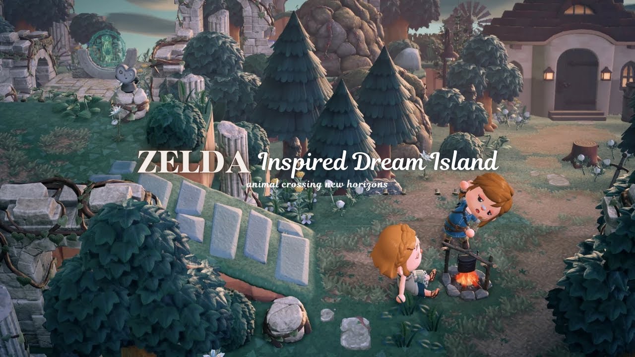 【あつ森】ゼルダコラボ家具 | ゼルダがテーマの夢の島作り🛏️☁️| Creating a Zelda Inspired Dream Island【島クリエイター】