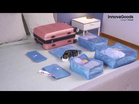 SET DE BOLSAS ORGANIZADORAS PARA MALETAS LUGGAN INNOVAGOODS 6 PIEZAS