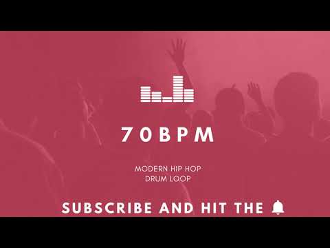 Modern Hip Hop Drum Loop 70 BPM | Practice Tool + Free Download